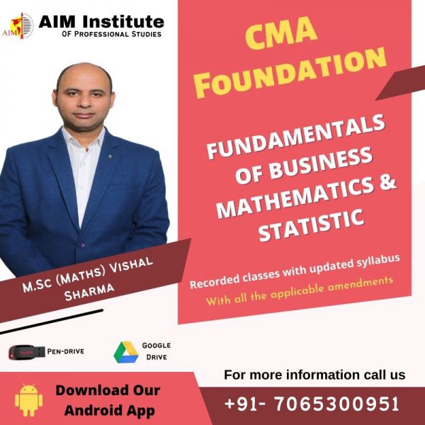 Fundamentals of Business Mathematics & Statistic