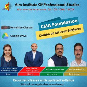 CMA Foundation video Lectures