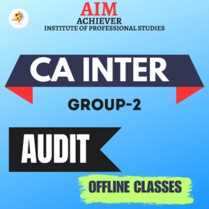 CA Inter Audit offline classes