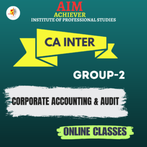Corporate accounts and auditing