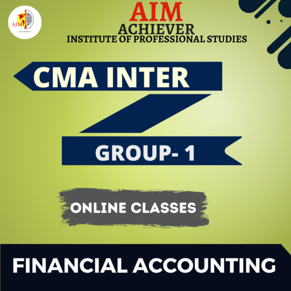 CMA Inter Financial Accounting